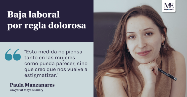 Baja laboral por regla dolorosa - Moya&Emery