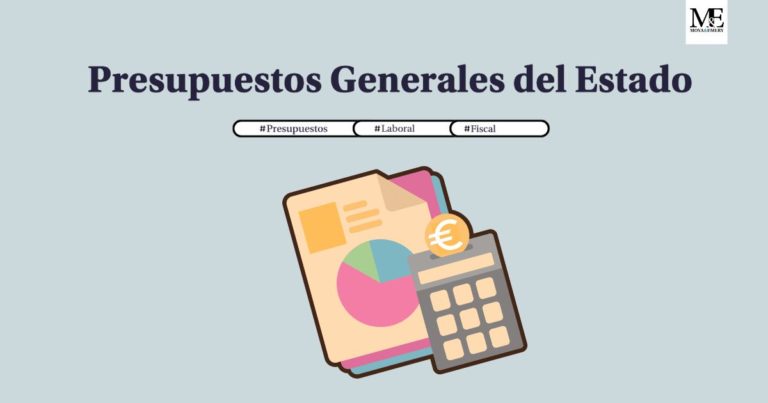Publicados en el BOE los Presupuestos Generales del Estado 2023 - Moya ...