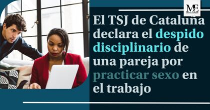 despido disciplinario por practicar sexo en el trabajo